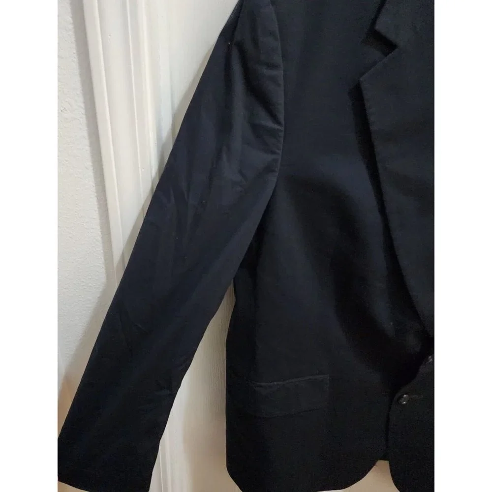 VTG Brooks Brothers Brooksease Blue Blazer Sport Coat Jacket Size 41R USA Made‎